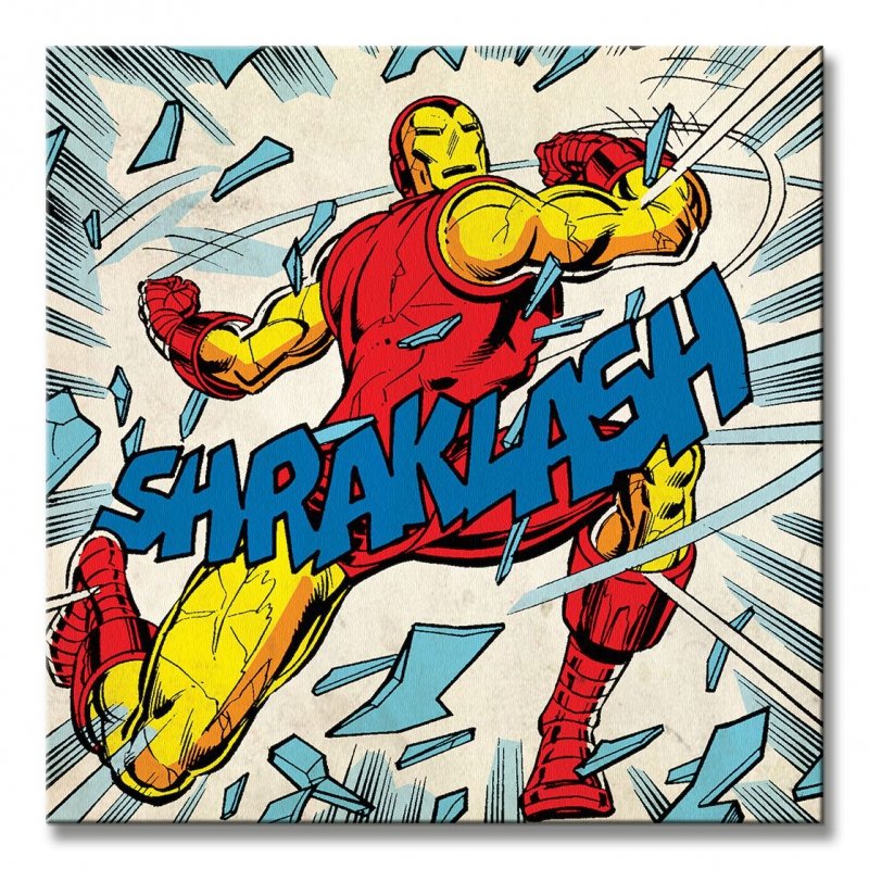 Marvel (Iron Man Shraklash!) - Obraz na płótnie - Obrazy ...