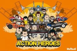 Weenicons - action heroes - plakat
