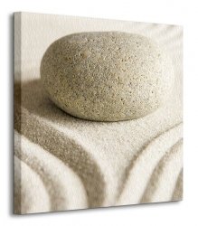 Zen stone - Obraz na płótnie