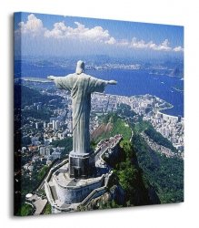 Obraz na płótnie - Rio de Janeiro, Brazylia - 40x40 cm 