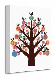 Tree of Flowers - Obraz na płótnie
