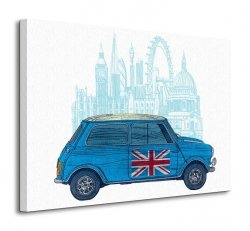 Mini London - Obraz na płótnie