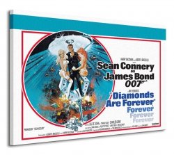 Obraz do salonu - James Bond (Diamonds Are Forever - Circle)