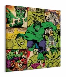Marvel comics (Hulk) - Obraz na płótnie