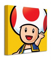 Super Mario (Toad) - Obraz na płótnie