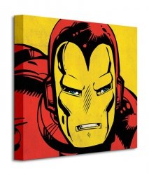 Marvel Comics (Iron Man Closeup) - Obraz na płótnie