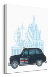 London Taxi - Obraz na płótnie