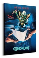 Gremlins (one sheet STRIPE) - Obraz na płótnie