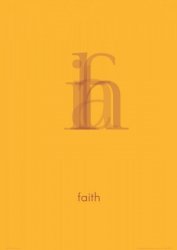 Plakat ścienny - Faith - 29,7x42 cm