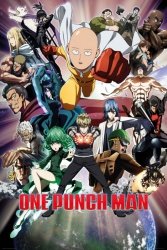 One Punch Man Collage - plakat