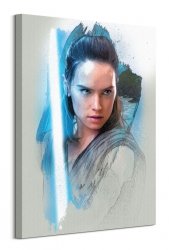 Obraz filmowy - Star Wars: Ostatni Jedi (Rey Brushstroke) - 60x80 cm