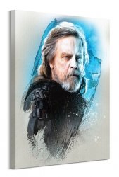 Obraz ścienny - Star Wars: The Last Jedi (Luke Skywalker Brushstroke) - 60x80 cm