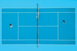 Tennis Court - plakat