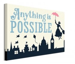 Mary Poppins Anything is Possible - obraz na płótnie