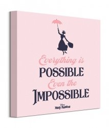Mary Poppins Possible - obraz na płótnie