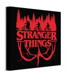 Stranger Things Logo Flip - obraz na płótnie