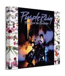 Prince Purple Rain - obraz na płótnie