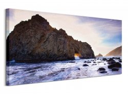Obraz na ścianę - na płótnie - Pfeiffer Beach - 100x50 cm