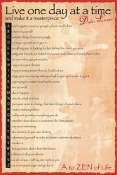 Dalai Lama (a to zen) - plakat