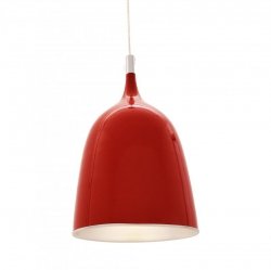 Lampa wisząca do jadalni - Czerwona Beltone