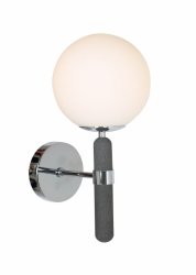 Lampa ścienna - Kinkiet Chromowany Granino D20