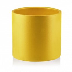 Osłonka ceramiczna 12,5xh11,7cm     żółta