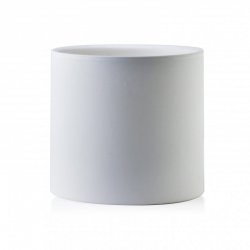 Osłonka ceramiczna biała 12,5xh11,7cm