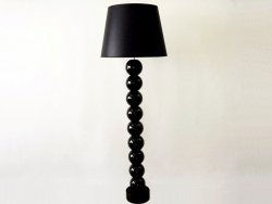 Lampa Podłogowa - Perla Czarna - 9