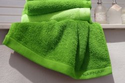 Ręcznik Kąpielowy - Zielony - NAF NAF - 100% Bawełny - 70x140 cm