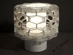 Lampka nocna - Honey Comb - 23x23cm