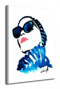 In Blue - Obraz na płótnie