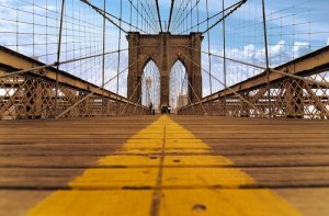 Fototapeta - Brooklyn Bridge - 175x115 cm