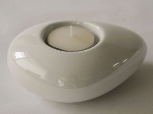Świecznik - Ceramiczny - 12cm 