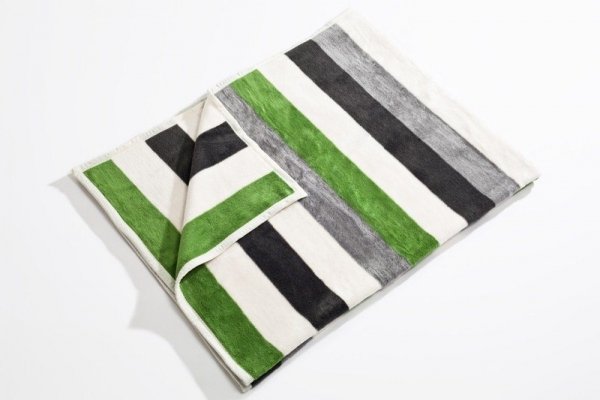 Koc - 150x200cm - Stripes green