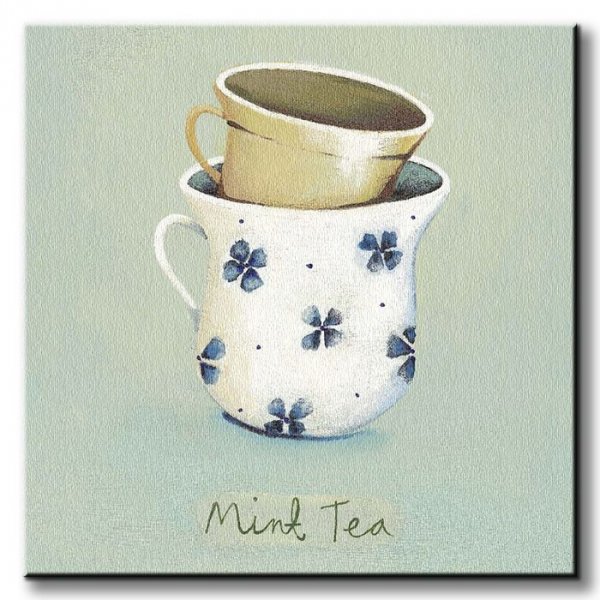 Mint Tea - Obraz na płótnie