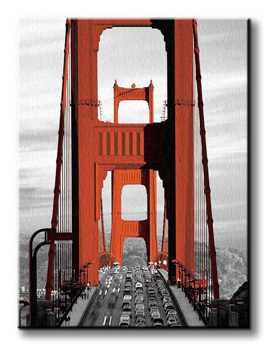 Golden Gate Bridge (San Francisco) - Obraz na płótnie