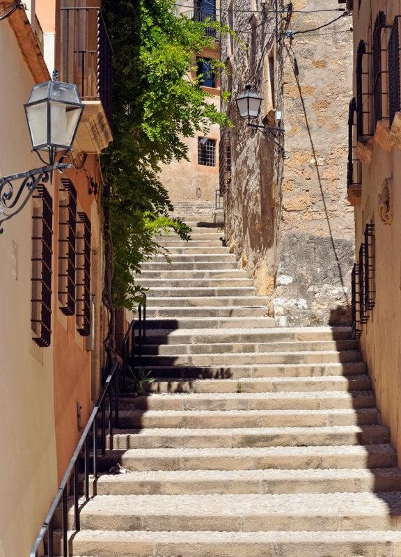 Fototapeta na ścianę - Schody, Tarragona, Hiszpania - 183x254cm