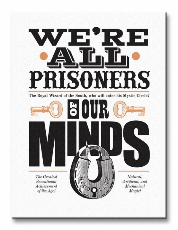 Asintended (Prisoners Of Our Minds) - Obraz na płótnie
