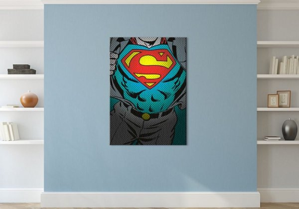 Dc Comics (Superman Torso) - Obraz na płótnie