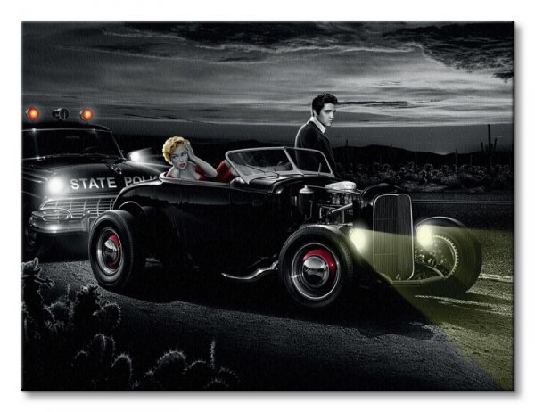 Obraz na płótnie - Joy Ride - 80x60cm