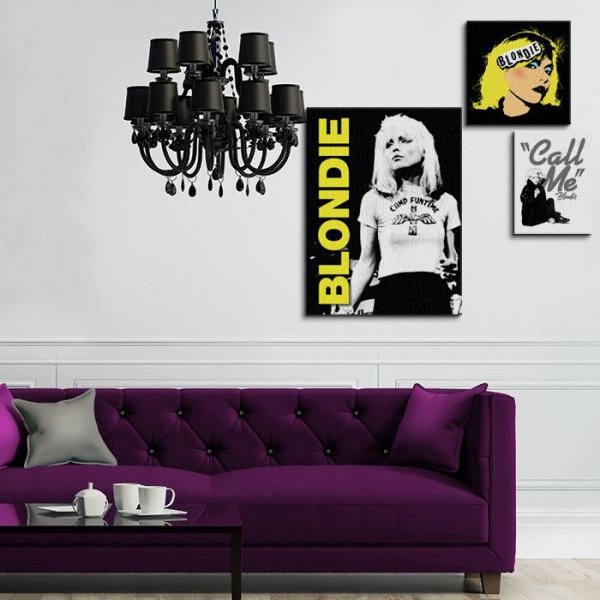 Blondie (Punk) - Obraz na płótnie