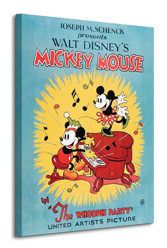 Mickey Mouse (The Whoopee Party) - Obraz na płótnie