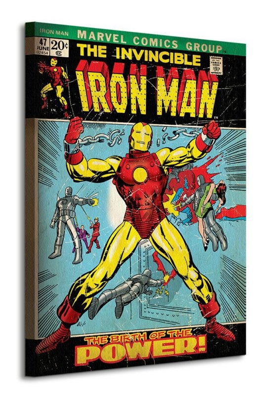 Iron Man (Birth of Power) - Obraz na płótnie