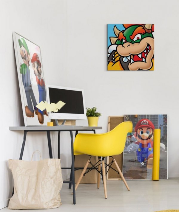 Super Mario (Bowser) - Obraz na płótnie