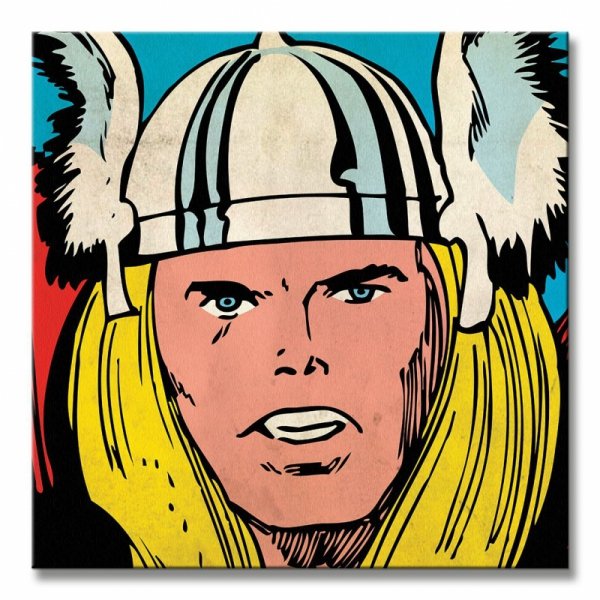 Marvel Comics (Thor Closeup) - Obraz na płótnie