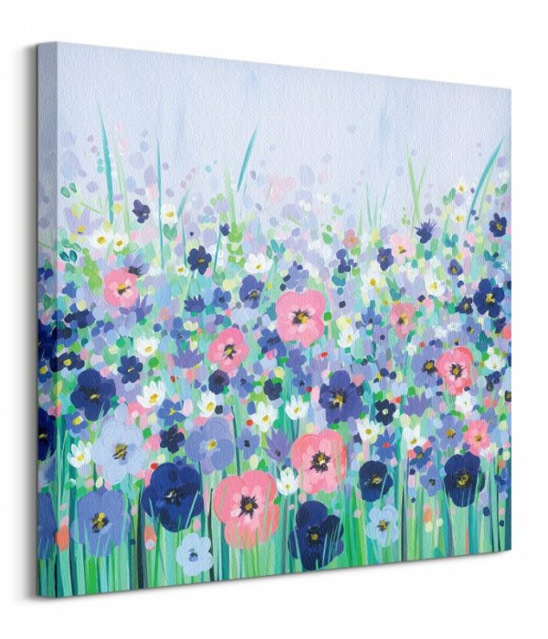 Floral Meadow - Obraz na płótnie