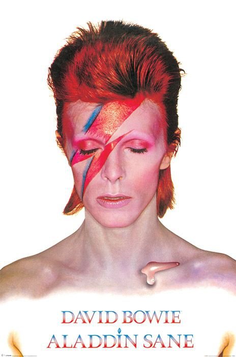 David Bowie (Aladdin Sane) - plakat