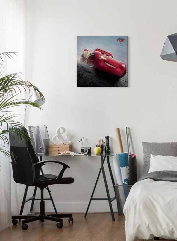 Cars 3 Lightning McQueen - obraz na płótnie