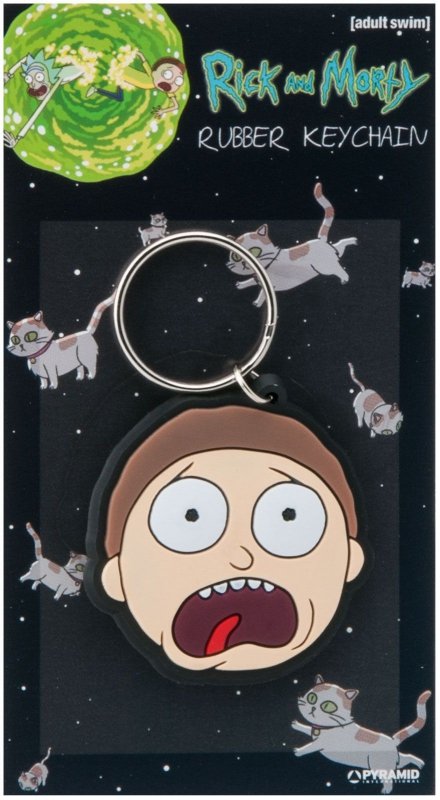 Rick and Morty (Morty Terrified Face) - brelok