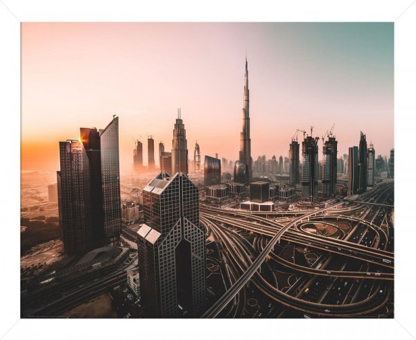 Dubai Sunrise - plakat